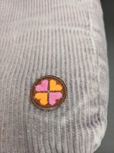 Grå klassisk åkpåse i Manchester ”4 hjärtan”