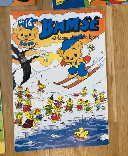Fyra nummer av Bamse 2009 / 2010