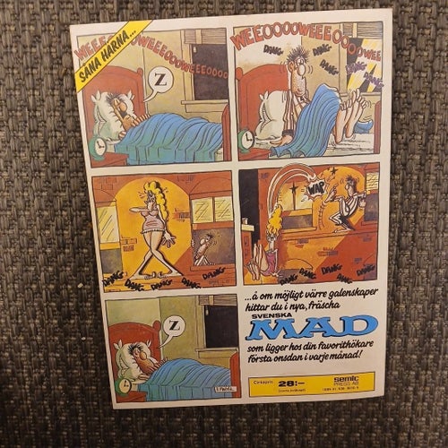 En Hoper Tavlor Av Mad's Don Martin, 1985