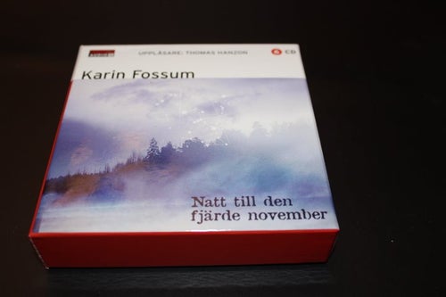 CD-bok: Natt till den fjärde november - Karin Fossum