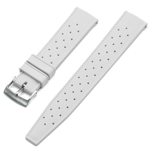 Klockband Tropic Quick 22mm - Vit