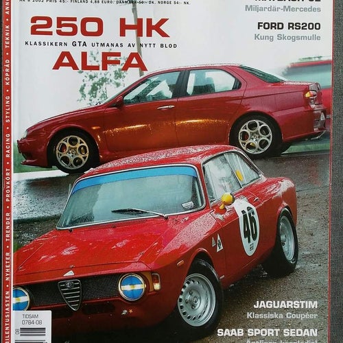 Automobil nr 8 2002: Jaguar XK150 + E-Type + XJS + XK8, Porsche Boxster S