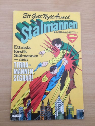 STÅLMANNEN - Nr 1 1978