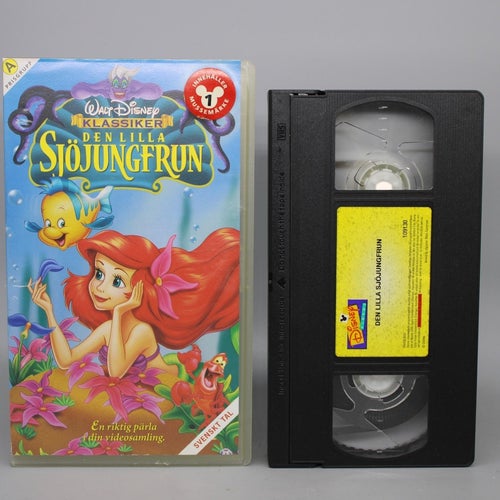 Disney klassiker - Den lilla sjöjungfrun - Tecknat (VHS)