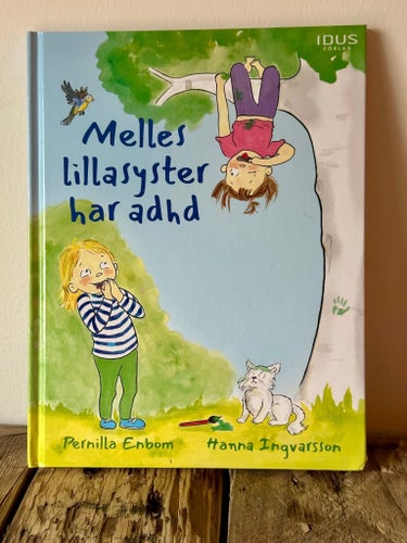 Melles lillasyster har adhd av Pernilla Enbom, 2022