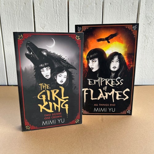 Mimi Yu x 2 - The Girl King / Empress of Flames - Häftade - 9-12år - Engelska