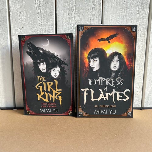 Mimi Yu x 2 - The Girl King / Empress of Flames - Häftade - 9-12år - Engelska