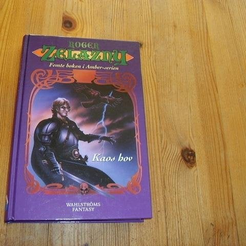 KAOS HOV ROGER ZELAZNY 5 BOKEN AMBER SERIEN I FINT SKICK