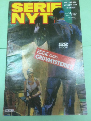 Serie-nytt nr 14 från 1975