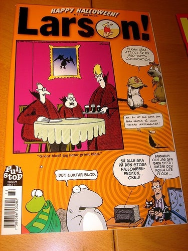 LARSON (svensk) NY OLÄST Nr 11 2004 !!!