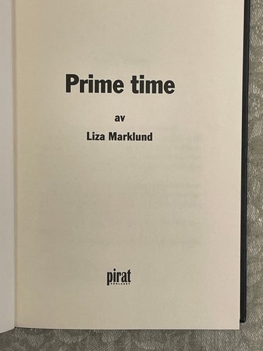 Liza Marklund - Prime time (2002) Saknar omslag