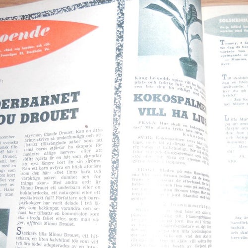 Året Runt nr3 1956 Giuliana Rubiniaha, Esso motor oil annons, Birgit Tengroth