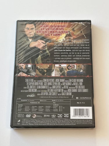 The shepherd (Jean-Claude Van Damme & Scott Adkins, 2008). Inplastad DVD