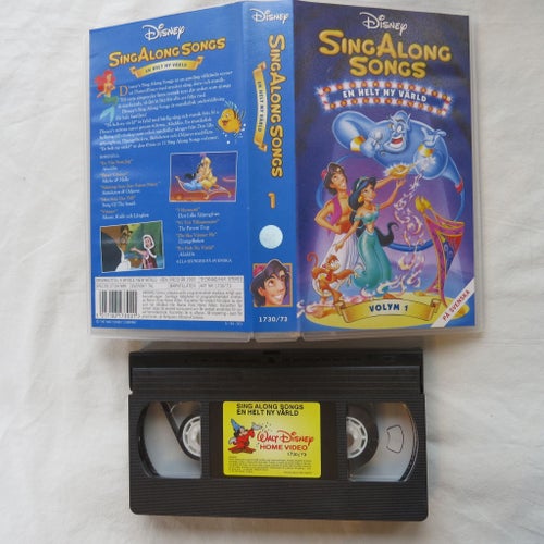 Disney Sing Along Songs: En Helt Ny Värld Volym 1 - VHS