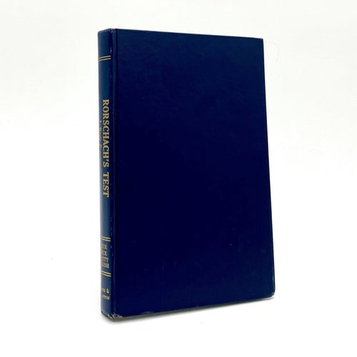 Rorschach's test - 1. Basic processes av Samuel J. Beck -Anne G Beck