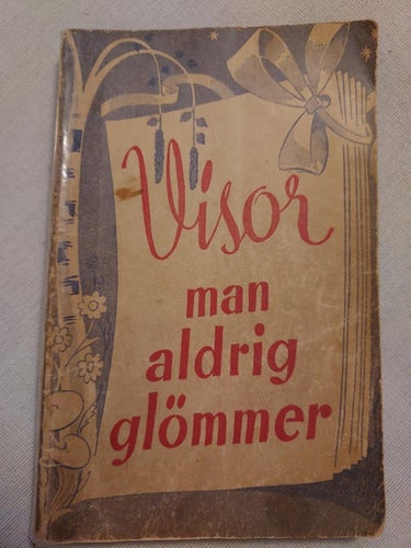 Visor man aldrig glömmer 1948 12x18 cm !