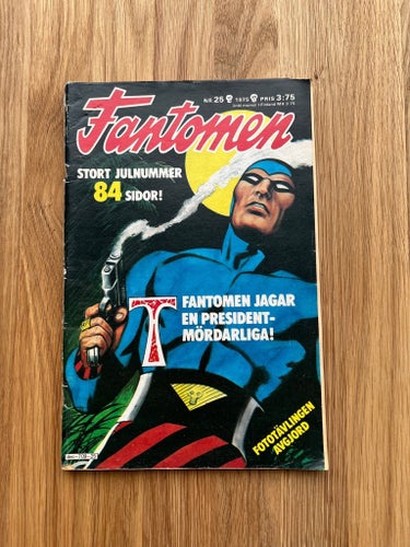 8 st Fantomen Tidningar från 70,74,75 & 76