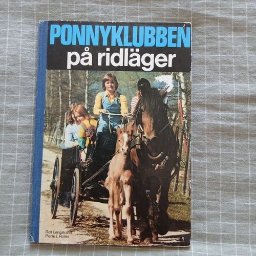 Ponnyklubben på ridläger - Rolf Lengstrand (1974)