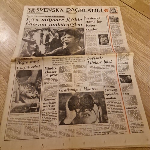 Svenska Dagbladet från 1975
