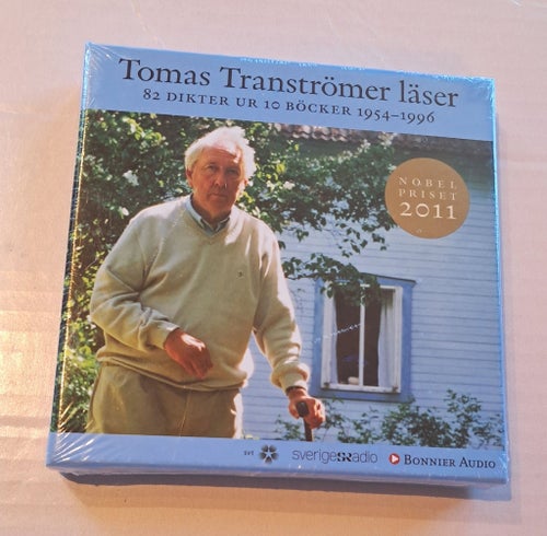 Tomas Tranströmer läser 82 dikter ur 10 böcker 1954-1996 ~ 3 st CD