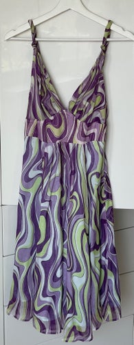 Arber Woman marmor-klänning lila/grön – storlek 176/88/96