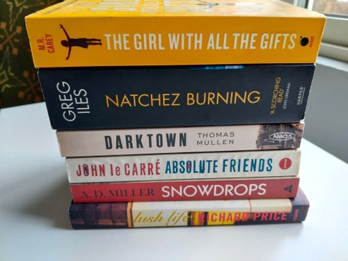 Thriller/Crime book lot: Darktown, Natchez Burning, Lush Life, Girl With All The