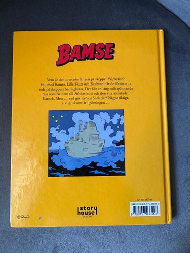 Bok - Bamse: Skumt i lasten av Jens Hansegård, 2022
