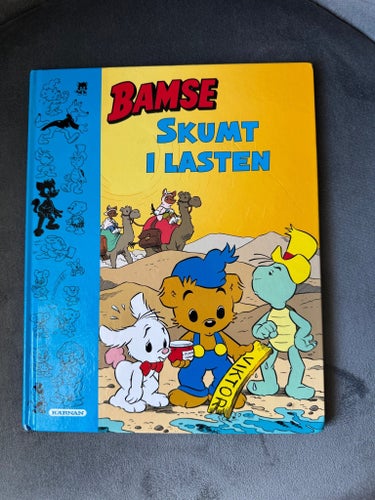 Bok - Bamse: Skumt i lasten av Jens Hansegård, 2022