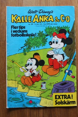 KALLE ANKA & CO 1974 NR 24