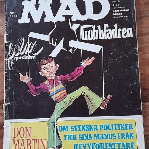 MAD / Nr 1 - 1973 / Svenska MAD