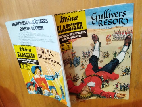 Mina klassiker nr 4 Gullivers resor. Fine plus