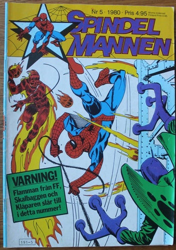 SPINDELMANNEN 1980 NR 5