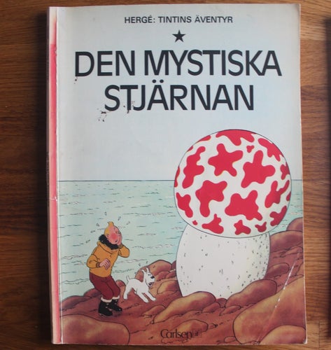 TINTIN DEN MYSTISKA STJÄRNAN 1972 1:A UPP