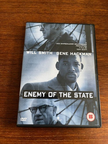 DVD-film: Enemy Of The State (Will Smith, Gene Hackman)
