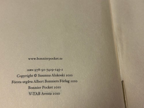 Håpas du trifs bra i fengelset av Susanna Alakoski. Bok. Good