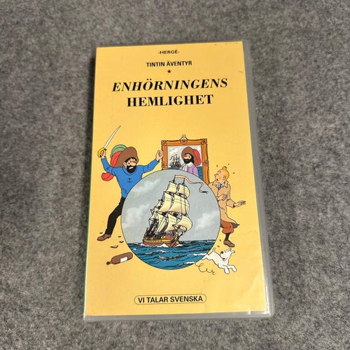 Tintin - Enhörningens hemlighet - VHS