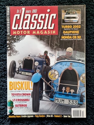 Classic Motor Magasin Nr 3, 2003