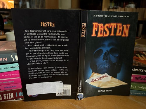 Festen av Diane Hoh, bok, SM, good plus