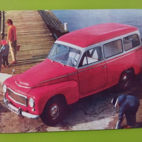 VOLVO 210 POSTKORT