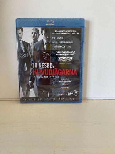 Jo Nesbo Huvudjägarna Blu ray Ny och Inplastad!