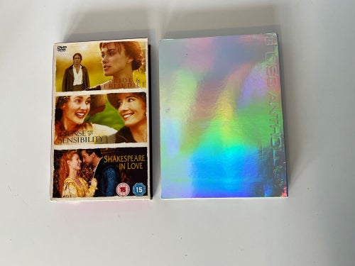 Pride & Justice / Sens & Sensibility / Shakespeare in love - engelsk text - Box
