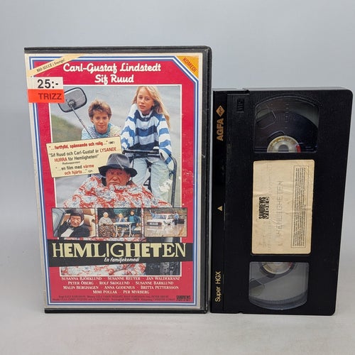 Hemligheten (1990) Ex Rental - Fd Hyrfilm VHS