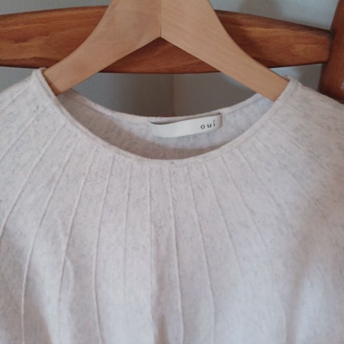 Oui ljusbeige tröja, storlek 38