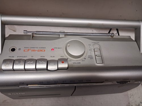 Sony Radio Kassettdäck CFM-20