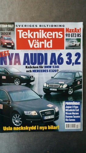 Teknikens Värld 14 2004: Porsche 911 GT3 RS, Nissan Murano, Jaguar S-Type 2,7D
