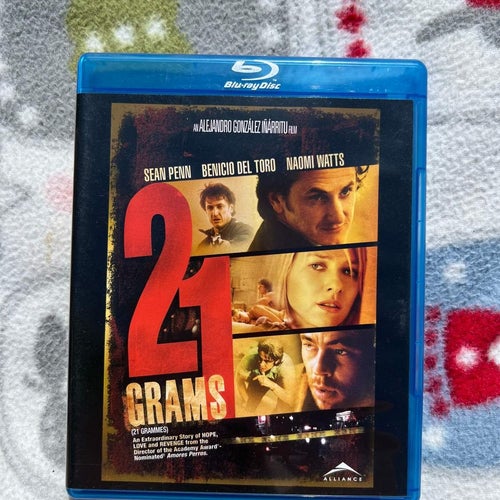 Blu-Ray - 21 Grams - Sean Penn - Naomi Watts - Mycket Fint Skick