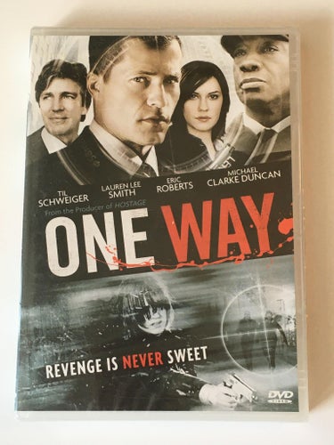 One way (2006 av Reto Salimbeni). 1st inplastad DVD.