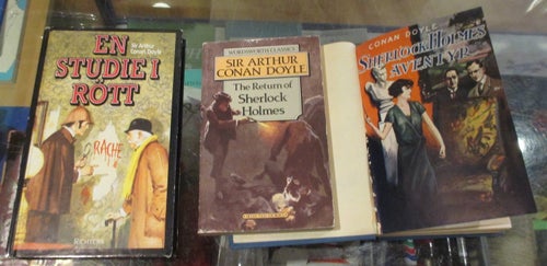 Sir Arthur Conan Doyle, 3 böcker om Sherlock Holmes