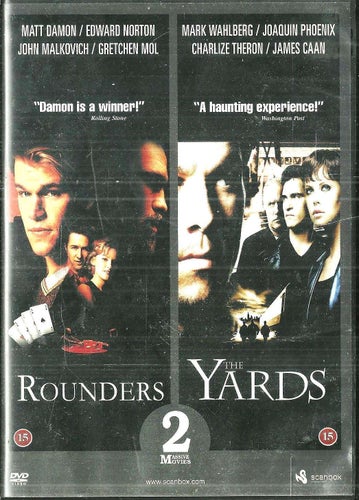 ROUNDERS med Matt Damon / The YARDS med James Caan