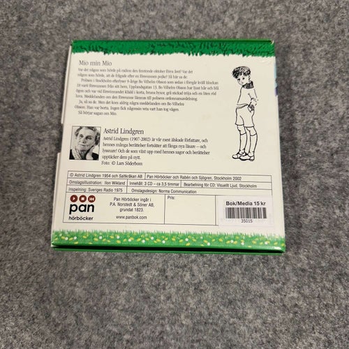 Astrid Lindgren - Mio min Mio - ljudbok CD